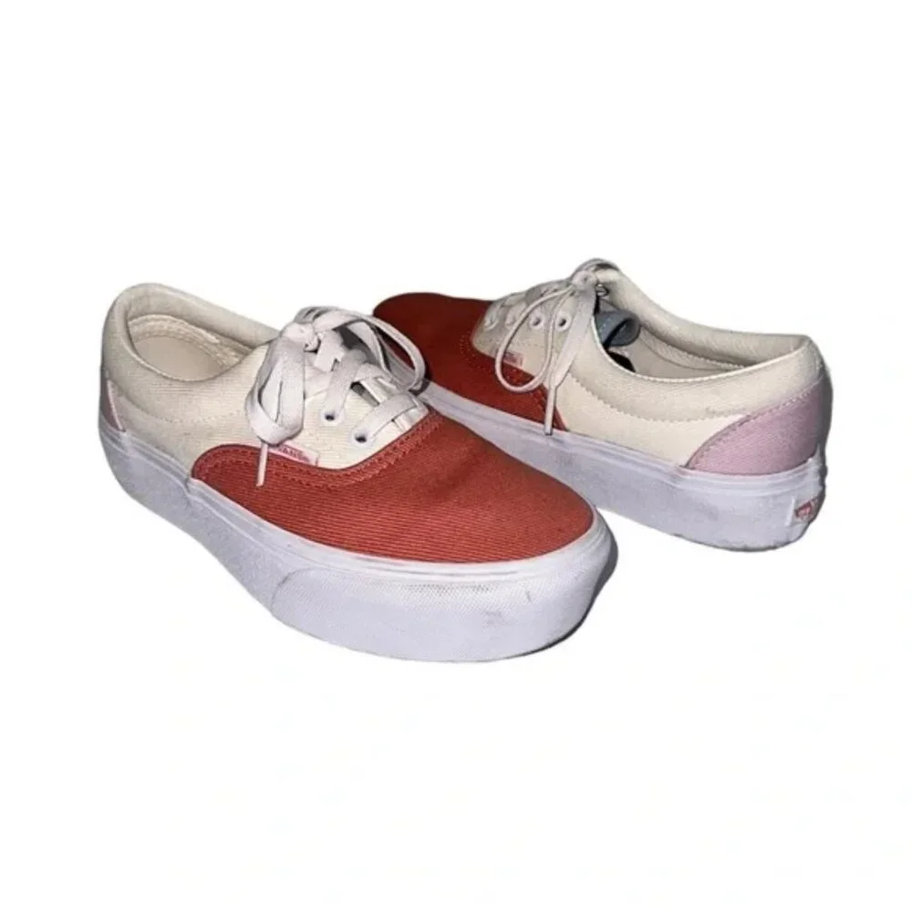 Vans Colorblock Platform Era Sneakers 6 Women 4.5 Boys